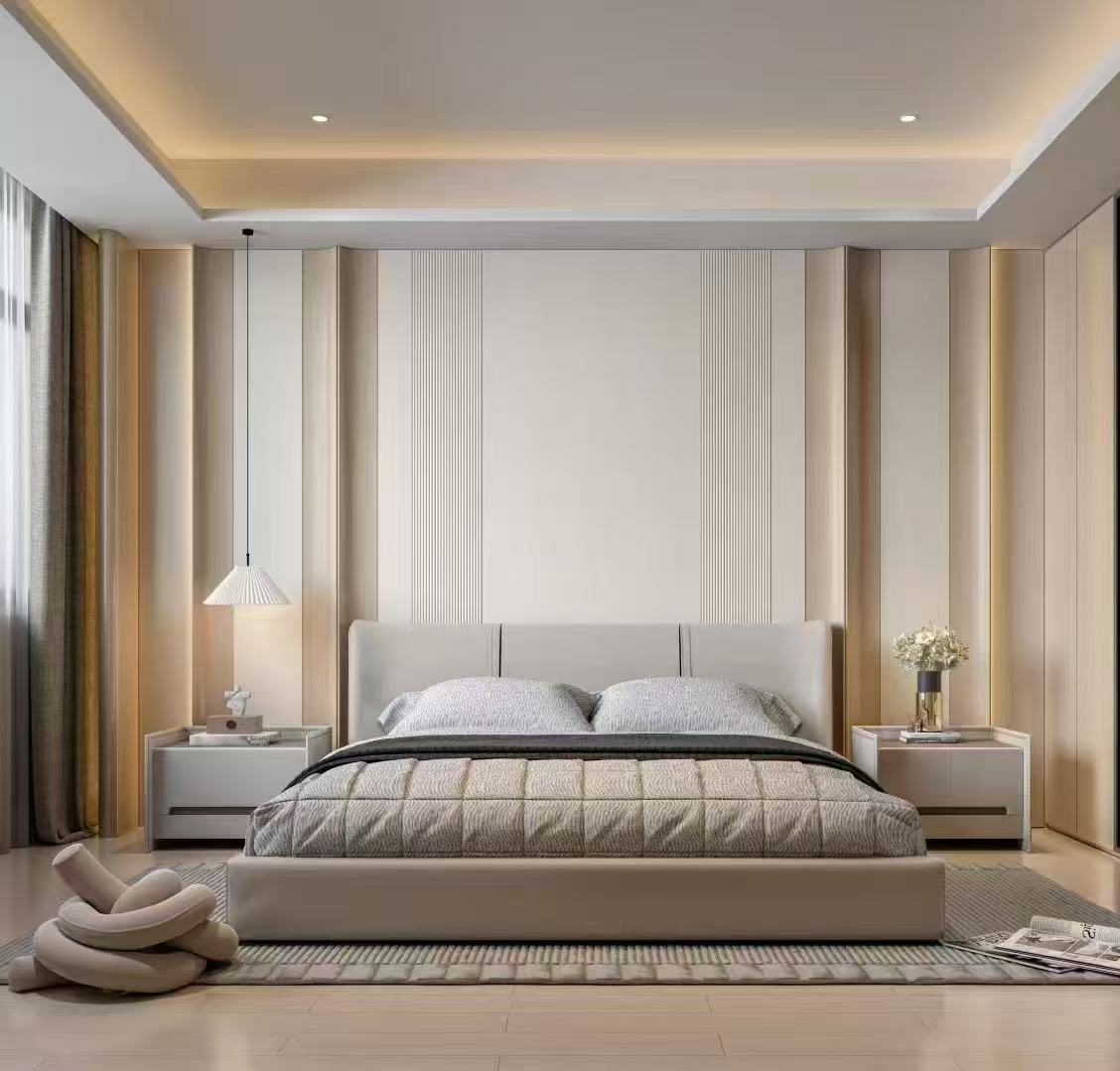 Curved-shaped wall panel (H1067)
