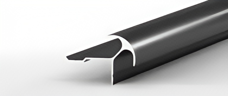 Curved Corner Aluminum Trim